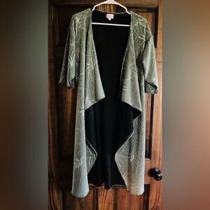 LULAROE GREEN CARDIGAN WOMEN SIZE SMALL​